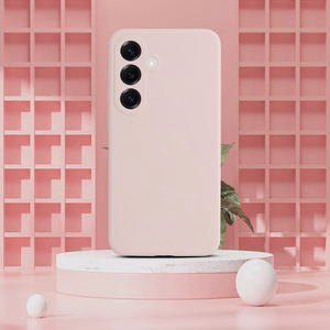 MagColor Pure dėklas telefonui Samsung Galaxy S25 Edge pudros rožinė