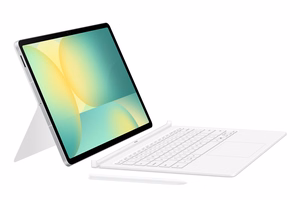DX625UW Book Cover Keyboard -AI Key Samsung Galaxy Tab S10 FE+, White