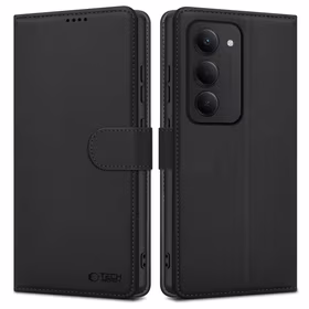 Dėklas Tech-Protect Wallet Xiaomi Redmi 15 4G/Redmi 15 5G juodas