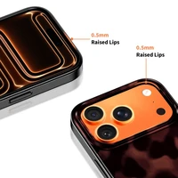 Tech-Protect Lamano MagSafe dėklas iPhone 17 Pro telefonui - juodas ir raudonas