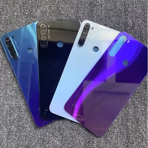 Galinis dangtelis skirtas Xiaomi Redmi Note 8T / White / (su kameros stikliuku) / HQ