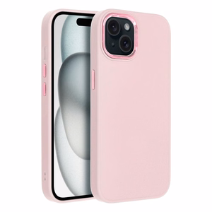 Case for iPhone 15 Frame powder pink