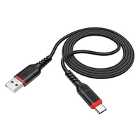 Kabelis USB A į USB C Hoco QC 3A 1 m X59 juodas