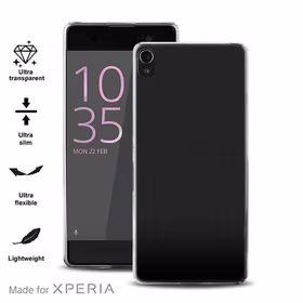 PURO 0.3 Nude MFX - dėklas Sony Xperia XA (skaidrus)