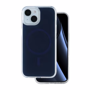 Lowkey Mag for iPhone 15 6,1" tamsiai mėlynas
