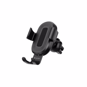 "Devia" automobilinis laikiklis "Gravity" su belaidžiu indukciniu įkrovikliu, juodas 10W oro ventiliacijos anga