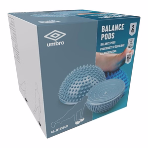 Umbro sensoriniai balansavimo pusrutuliai reabilitacijai ir pėdų masažui, 2 vnt.