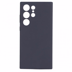 Telefono dėklas TM Pure Silicone skirtas Samsung S916 S23 Plus / Charcoal Gray / (Blister)