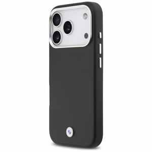 BMW Sign visiškai dengiantis metalinis magnetinis dėklas telefonui iPhone 17 Pro - juodas
