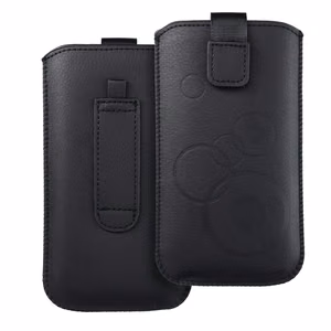 Deko universalus dėklas - Iphone X / XS / 11 Pro / Samsung A40/ S10e juodas