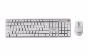 KEYBOARD +MOUSE WRL CYRILLIC/WHT KBS-WMS-01-W-CYRL GEMBIRD
