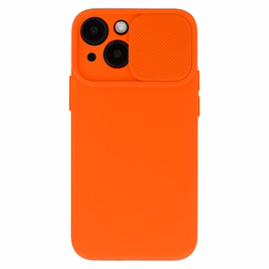 Camshield Soft dėklas telefonui Iphone 14 Plus - oranžinė