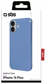 SBS Case Instinct dėklas for iPhone 16 Plus mėlynas