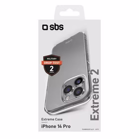 SBS Extreme X2 Dėklas For iPhone 14 Pro, apsauga nuo kritimų iki 2m