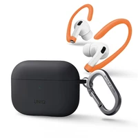 Uniq Nexo dėklas AirPods Pro 2 + ausų kabliukai - pilka