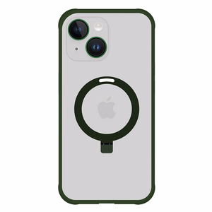 Tel Protect Magiškas Magnetinis Dėklas su stovu Iphone 13 žalias