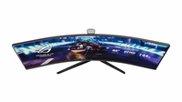 ASUS ROG Strix XG49VQ kompiuterio monitorius 124,5 cm (49") 3840 x 1080 pikseliai UltraWide Full HD LED Juoda
