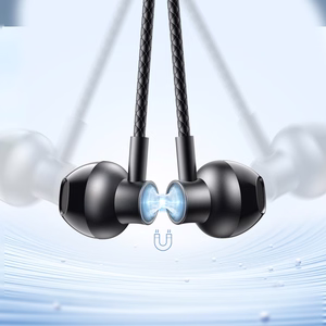 "Joyroom JR-D8" belaidės "Bluetooth" ausinės su galvos juosta - juodos spalvos