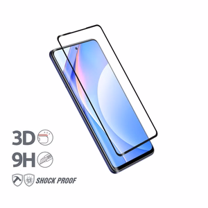 Crong 3D Armor Glass Full Glue 9H grūdintas apsauginis ekrano stiklas, skirtas Xiaomi Mi 10T Lite