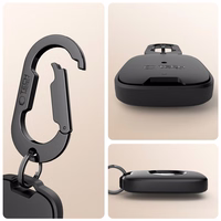 Tech-Protect Velar deklas Apple AirTag 1 / 2 - Juodas