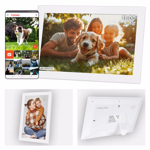 Kruger&Matz FRAMEO Wi-Fi 10,1 colio skaitmeninis nuotraukų rėmelis, baltas