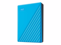 WD My Passport 4TB nešiojamas HDD mėlynas