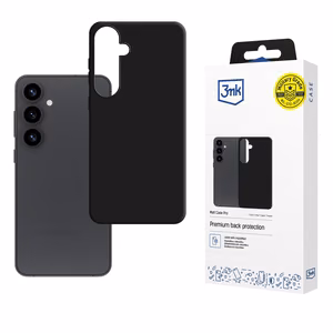 3mk Matinis dėklas Pro Samsung Galaxy S25 - matinė juoda