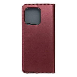 SMART MAGNETO knygos tipo dėklas telefonui MOTOROLA EDGE 60 burgundiškas