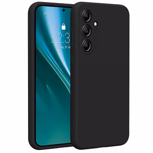Etteri Silikoninis dėklas Samsung Galaxy A35 5G juodas