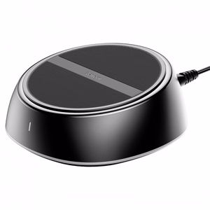 Belaidis įkroviklis Baseus Star 2in1 juodas 10W (greitas įkrovimas) + 3 USB prievadai
