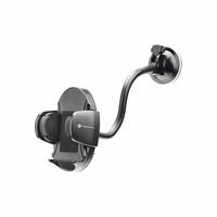 FORCELL F-GRIP Oval 27 cm automobilio laikiklis priekinio stiklo / prietaisų skydelio / oro angai juodas