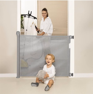 Momcozy M21SSAM08 – ištraukiami apsauginiai varteliai vaikams, 140 cm, pilki