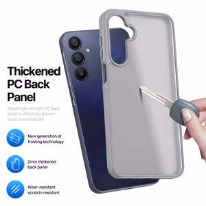 Dėklas Dux Ducis Yind Samsung A175 A17 4G/A176 A17 5G pilkas