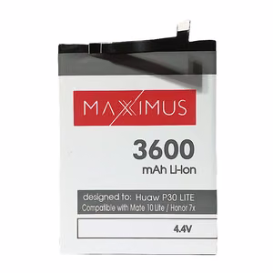 Baterija MAXXIMUS HUAWEI P30 LITE 3600 mAh Li-Ion, HB356687ECW