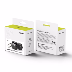 Ringke Onyx Magnetinis dėklas Samsung Galaxy Buds 3 / 3 Pro - juodas
