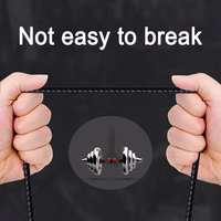 Kabelis Blavec Cable Raptor pluoštinis - USB į Type-C - PD 66W 6A 1 m Apple CarPlay/Android Auto (CRA-UC6BR10) juodas-raudonas