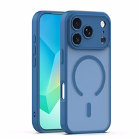 Mag Matt dėklas iPhone 17 Pro 6,3'' tamsiai mėlynas