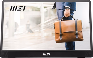 MSI PRO MP161 E2U nešiojamas monitorius juodas 39.6 cm (15.6") LED 1920 x 1080 pikselių