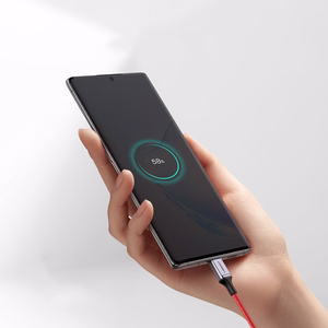 Ugreen US294 USB-C - USB-C 3A 480Mb/s laidas 1m raudonas