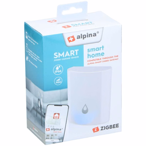 Alpina Zigbee išmanusis vandens nuotėkio jutiklis