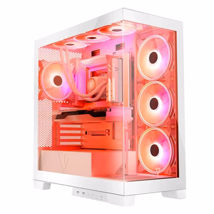 Modecom Volcano SPACE APEX ARGB MIDI „Midi Tower“ Balta