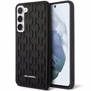 Karl Lagerfeld KLHCS23MRUPKLPK S23+ S916 kietas dėklas juodas/juodas 3D Monogram