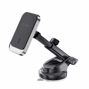 Tech-Protect MM15W-V9 automobilinis laikiklis su MagSafe prietaisų skydeliui ir oro angai 15W - juodas