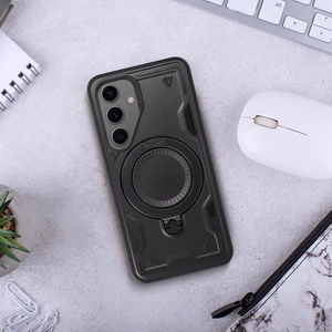 Dėklas telefonui FROST ARMOR skirtas GOOGLE Pixel 9 / 9 Pro juodas