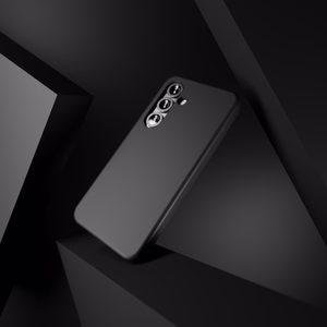 Puro Icon Mag silikoninis dėklas telefonui su MagSafe Samsung Galaxy S25 - juodas