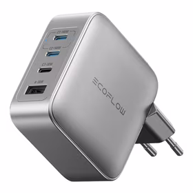 EcoFlow RAPID Pro 140W tinklo įkroviklis, 3xUSB-C, 1xUSB-A, GaN