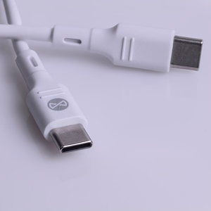 Forever TC-07-30AC PD QC įkroviklis 1x USB-C 1x USB 30W baltas + USB-C - USB-C laidas 60W