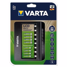 VARTA LCD DAUGIAFUNKCINIS ĮKROVIKLIS + 57681 (be baterijų)