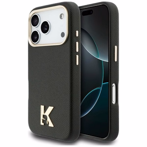 Karl Lagerfeld Karl Head Logo MagSafe Dėklas for iPhone 17 Pro - juodas