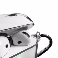 "Puro 0.3 Nude" dėklas "AirPods 4" - skaidrus